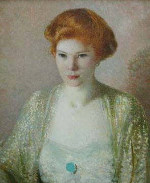 Ethel Cushing, ca. 1905 (Howard Gardiner Cushing) (1869-1916) Newport Art Museum, RI, 1924.001.002
